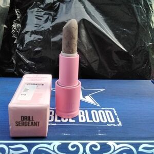 Jeffree Star velvet trap DRILL SERGENT NIB (stick hit lid top)